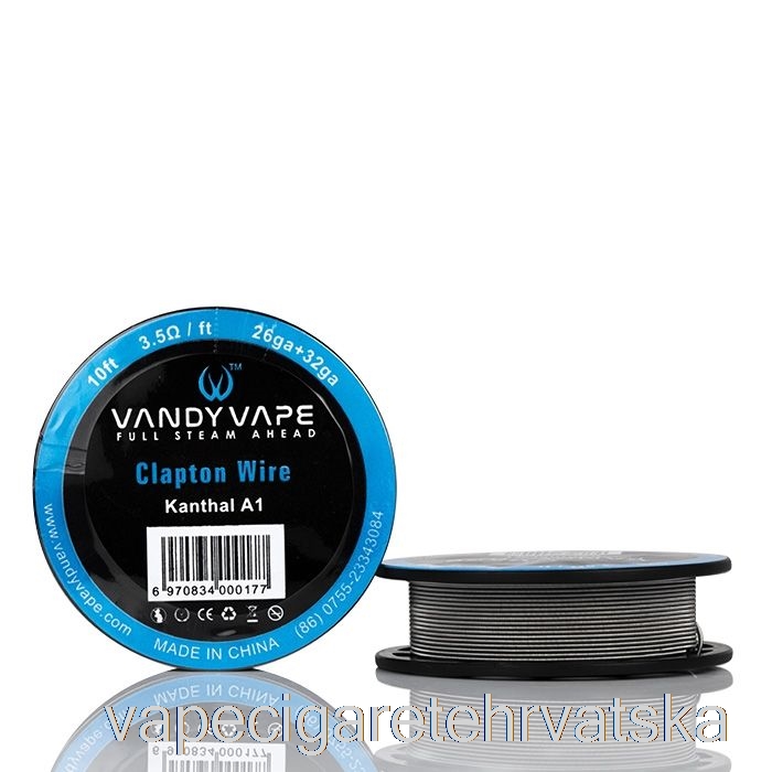 Vape Hrvatska Vandy Vape Specialty Wire Spools Ka1 Clapton - 26ga+32ga - 10ft - 3.5ohm